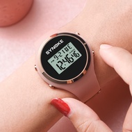 【SALES】 SYNOKE Women Watch 38mm Digital Watches Sports Silicone Strap Waterproof Ladies Clock
