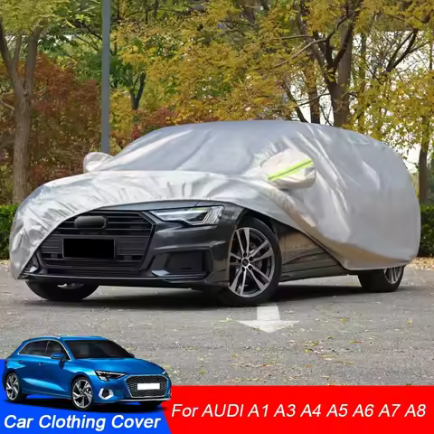 For Audi A1 A3 A4 A5 A6 A7 A8 Hatchback Sedan Sportaback Avant Full Car Cover Rain Frost Snow Dust W
