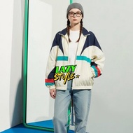 OVERSIZE拼色風褸