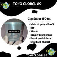 (1 Pcs) Sauce Cup 150 ml/Plastic Sauce Cup 150 ml/Plastic Thinwall 150ml