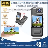 Ultra HD 4K WiFi Mini Camera Portable Digital Video Recorder Body Cam Infrared Night Vision Sports