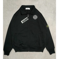 Casual Tracktop Jacket ISLAND BATU Black EmbroideredCOMPASS CSR SHOP