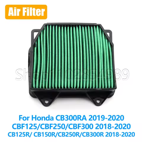 For Honda CB125R CB150R CB250R CB300R CB300RA CBF125 CBF250 CBF300 Motorcycle Engine Air Filter Clea