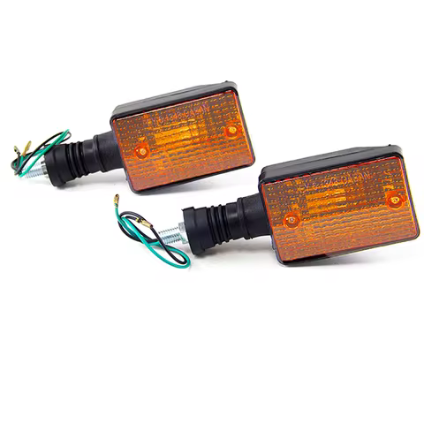 2 PCS Motorcycle Rear Brake Turn Signal Lights Indicators For Yamaha DT125 XT350 XT600 XT550 XT250 F