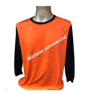 ♞DPWH long sleeves neon orange and navy blue combination