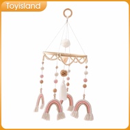 Toyisland Baby Crib Mobile Cute Fashion Sensory Toy Baby Crib Rattles Wooden for Girls
