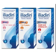 ILIADIN DECONGESTANT NASAL DROPS (10ML)