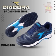 Diadora Original Badminton Shoes Kasut Badminton DBM8180 Navy