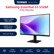 Samsung LS24F320GAEXXS / LS27F320GAEXXS Essential Monitor S3 S32GF FHD 120Hz 24"/ 27" ( 2 Years Warr