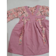 Emy Bj168A Baju Muslim Gamis Kimono Anak Perempuan Girl Toddler Bahan