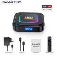 HK1 RBOX Android 13.0 Smart TV BOX ARM Cortex A53 2/4GB RAM16/32/ 64GB 8K 24fps 3D Wifi 6 2.4G 5G Fo