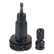 6C Wheel 2 Hub Axle Head Brake Disc Grinding Rust Removal Maintenance Tool Polishing Pad For Car