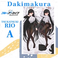 Dakimakura Tsukatsuki Rio Blue Archive - Waifu Anime Rio Tsukatsuki Blue Archive pillowcase