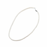 Accessory Necklace mm Silver Pearl akoya Direct from Japan Secondhand