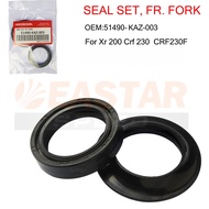 2PCS Motorcycle Front Fork Shock for Oil Seal with Dust Seal XR200 XLR200 CRF150 CRF230 RUSI KR200