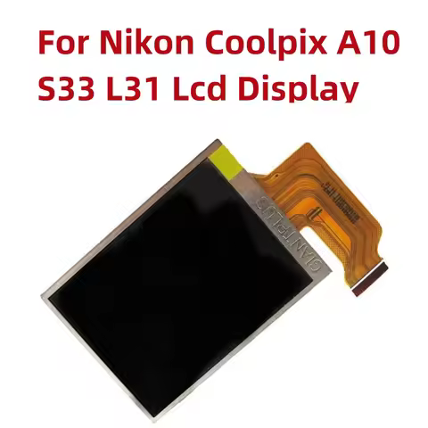 Alideao-NEW LCD Display Screen For Nikon Coolpix A10 A100 S33 L31 Digital Camera Repair Part+Backlig