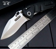 LLxxmm tactical hunting knife blade G10 handle 9CR18MOV pocket flip