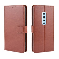 VIVO V17 Pro PU Leather Wallet Card Slot Case Cover VIVO V17 Pro V 17 V17Pro Stand Holder Flip Case 