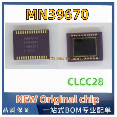 2PCS New Original MN39670 39670 CLCC28 Image processor chip