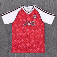 Football Jersey Retro 90-92 Arsenal Home Short Sleeve Jersey S-2XL