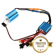 SURPASS 2435 4800KV SENSORLESS MOTOR 25A BRUSHLESS ESC FOR 1 / 16 RC CAR