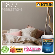 JOTUN 5L 1877 PEBBLESTONE  Majestic True Beauty Sheen  /Cat Dalam Kilat/Cat Rumah/Cat Boleh Cuci/ Cat Dinding