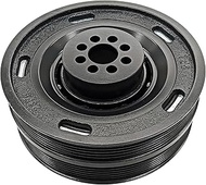 Engine Harmonic Balancer Crankshaft Pulley 594-751 Compatible with Audi A4 A5 A6 A7 A8 Quattro Q5 Q7