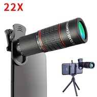 22x Telephoto Mobile Phone Lens External Universal Portable Outdoor Mobile Phone Zoom Telescopic Len