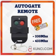 REMOTE CONTROL AUTOGATE 330MHz & 433Mhz PIN TYPE