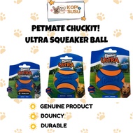 Petmate Chuckit Ultra Squeaker Ball for Dogs Durable Bouncy