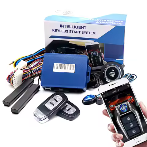 Kirbin K5-9100 Alarm automotive car alarm with autostart automotive start stop car central lock car 