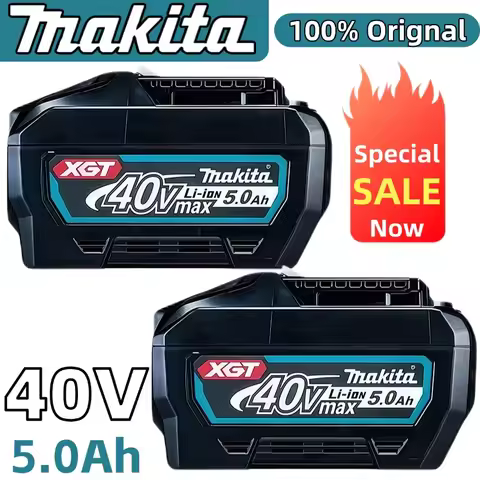 For Makita 40V XGT battery 5.0Ah lithium-ion, 🔋For Makita 40V Power tools BL4050F BL4040F BL4040 rec