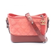 【二手】香奈兒 Gabrielle de Chanel 小號 Hobo 單肩包 A91810RED麂皮 Gabrielle de Chanel 小號 Hobo 鏈條單肩包