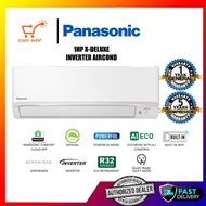 Save 4.0 Panasonic X-Deluxe Inverter Air Conditioner 1.0hp CS-XPU10XKH-1 &amp; CU-XPU10XKH-1