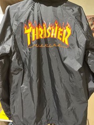 Thrasher 火焰教練外套