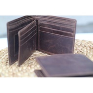 Crazy horse Men's Cowhide Wallet