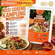 Sumatraa Nasi Goreng Kampung Ready-To-Eat 180g | Halal Instant Meal | Sedap & Mudah | Travel Friendl