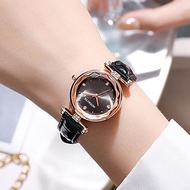 TRILLION ID Jam Tangan Wanita JW-48 MODAIYA BULAT Tali Kulit Premium -Jam Tangan Wanita Fashion Kore