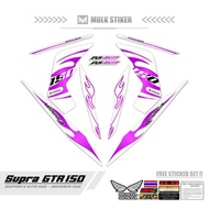 SUPRA GTR 150 STRIPING MOTIF 30 / SUPRA GTR VARIATION STRIPING / VARIATION MOTORCYCLE STICKER / SUPR