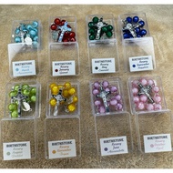 BIRTHSTONE Rosary: January; March; May; August; September; October; with Clear Box;