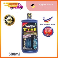 Waxco tire shine high gloss Nano Tech Tyre Shine HI - Gloss Net 16.9 FL. OZ / 500ml
