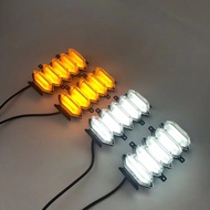 Led ga lăng mặt nạ SUZUKI JIMNY led day light led DRL tích hợp xi nhan vàng rất đẹp cho Suzuki Jimny