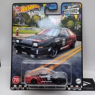 HotWheels Boulevard Toyota AE86  Sprinter Trueno ADVAN