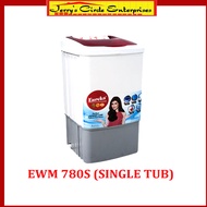 [IN STOCK] EUREKA SINGLE TUB WASHING MACHINE / WASHING MACHINE / EWM 780S