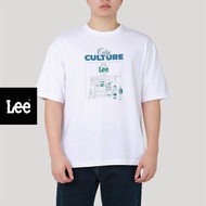 LEE เสื้อยืดแขนสั้นผู้ชาย คอลเลคชั่น Denim Obsession Loose รุ่น LE F125MTSSN01