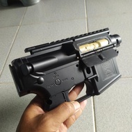 body m416 dcobra/Ar15 custom open dust cover