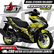 Decal Sticker Aerox New 155 Hayabusa Fullbody Variation All New Aerox 155 Connected - Decal Sticker 
