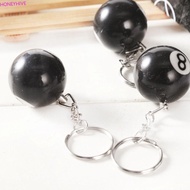 HONEYHIVE​ Billiards Keychain Fashion Mini Resin Ball Round Ball Bag Accessories No. 8 NO.8 Key Chai