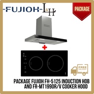 [BUNDLE] FUJIOH FH-5125 Induction Hob 60cm and FR-MT1990R/V Chimmey Cooker Hood 90cm