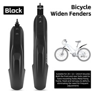 WEST BIKING Chắn bùn xe đạp Núi mở rộng chống văng Chắn bùn xe đạp cho 20-24 inch MTB phía trước phí